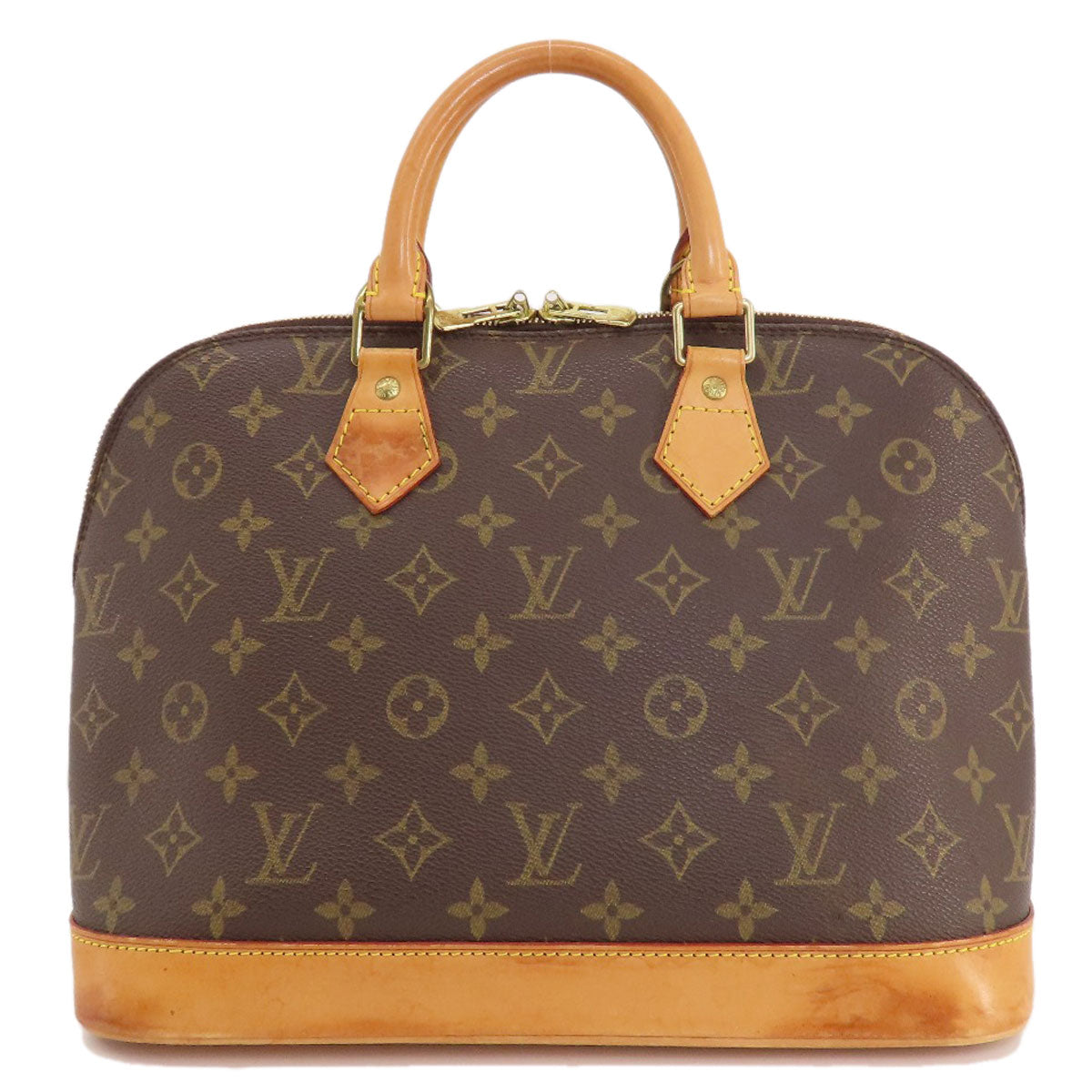 LOUIS VUITTON  M51130 Handbag Alma Monogram Monogram canvas Ladies