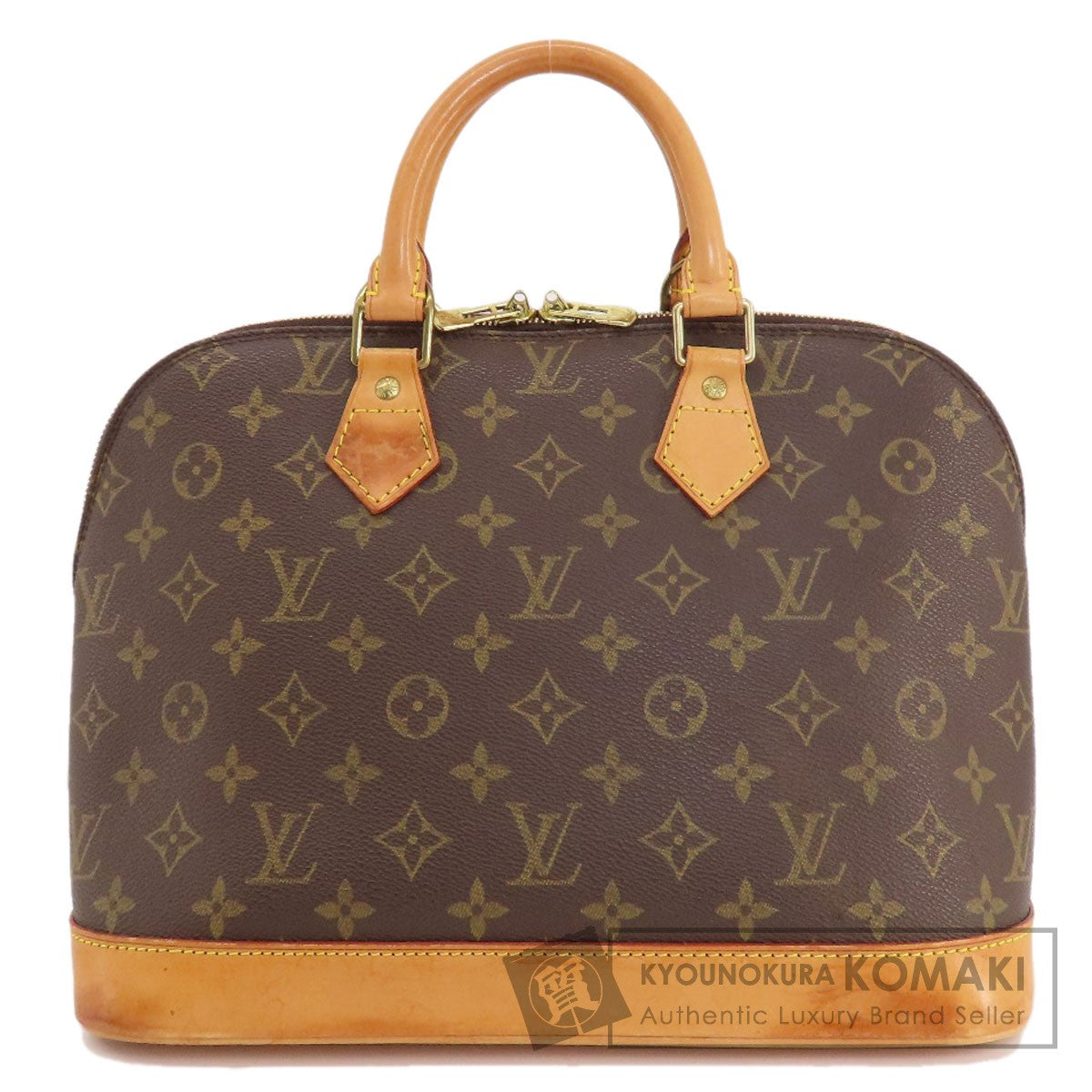 LOUIS VUITTON  M51130 Handbag Alma Monogram Monogram canvas Ladies