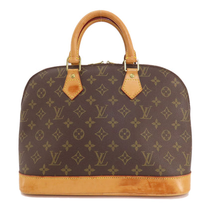 LOUIS VUITTON  M51130 Handbag Alma Monogram Monogram canvas Ladies