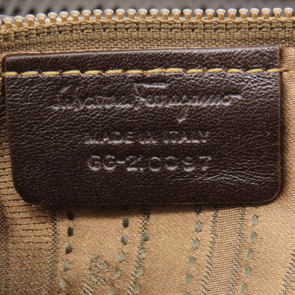 Salvatore Ferragamo Gancini 2WAY Handbag Leather Ladies [Used]