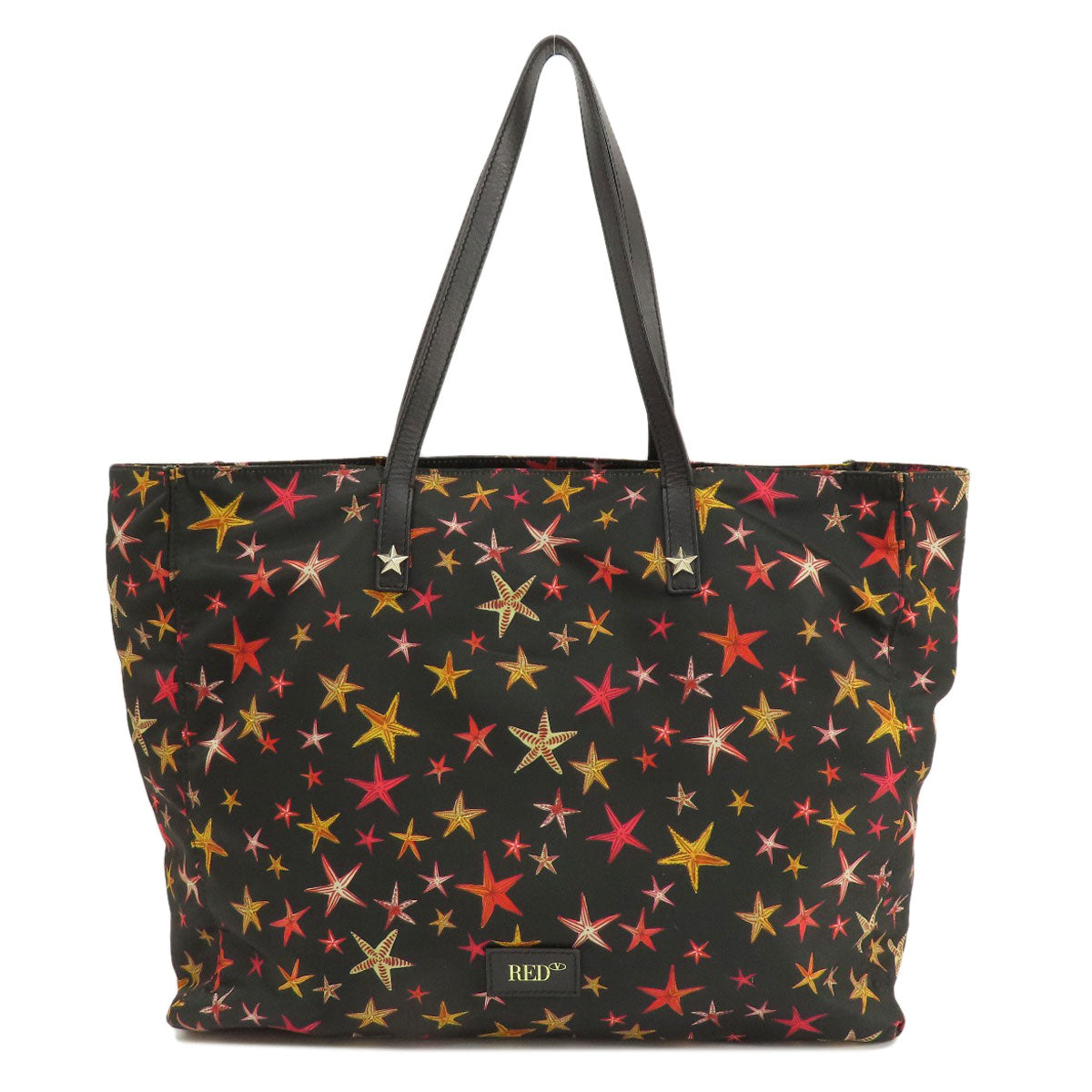 RED VALENTINO   Tote Bag Star motif Nylon Ladies