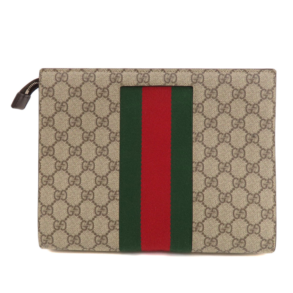 GUCCI  475316 Clutch bag GG Supreme Shelly Line PVC Ladies