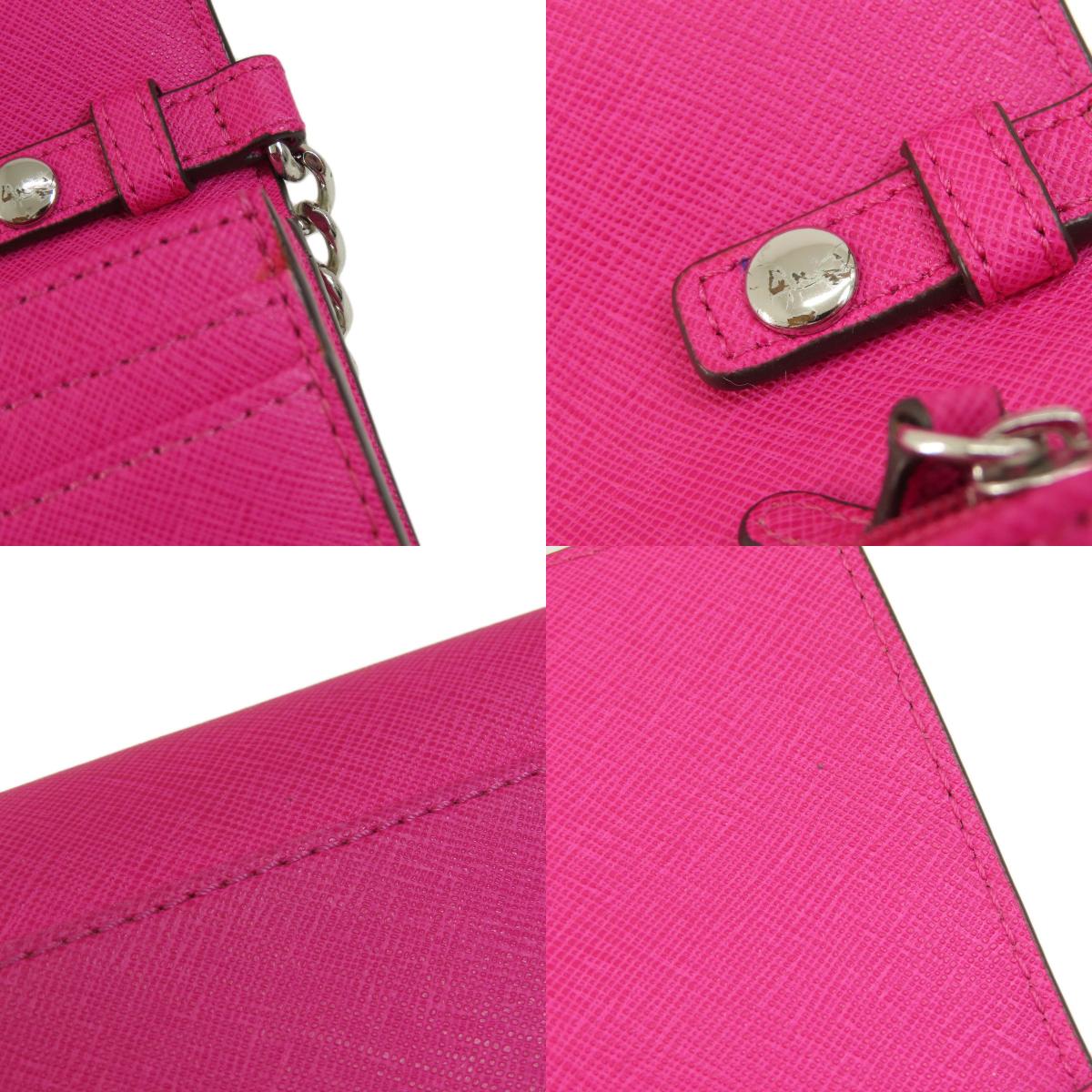 Michael Kors Chain wallet Long wallet (with coin pocket) PVC Ladies [Used]