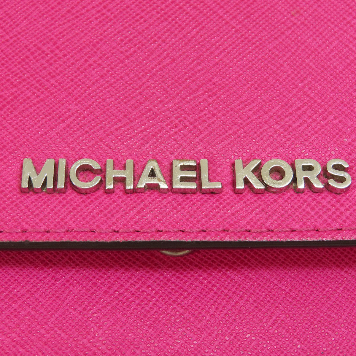 Michael Kors Chain wallet Long wallet (with coin pocket) PVC Ladies [Used]