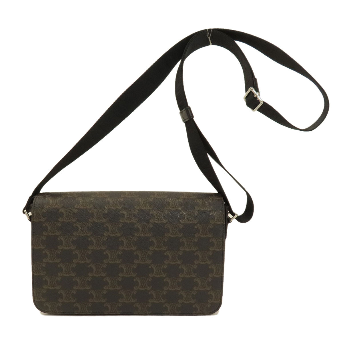 CELINE Triomphe Shoulder Bag PVC LeatherLadies [Used]