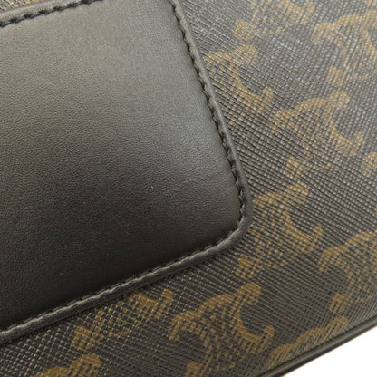 CELINE Triomphe Shoulder Bag PVC LeatherLadies [Used]