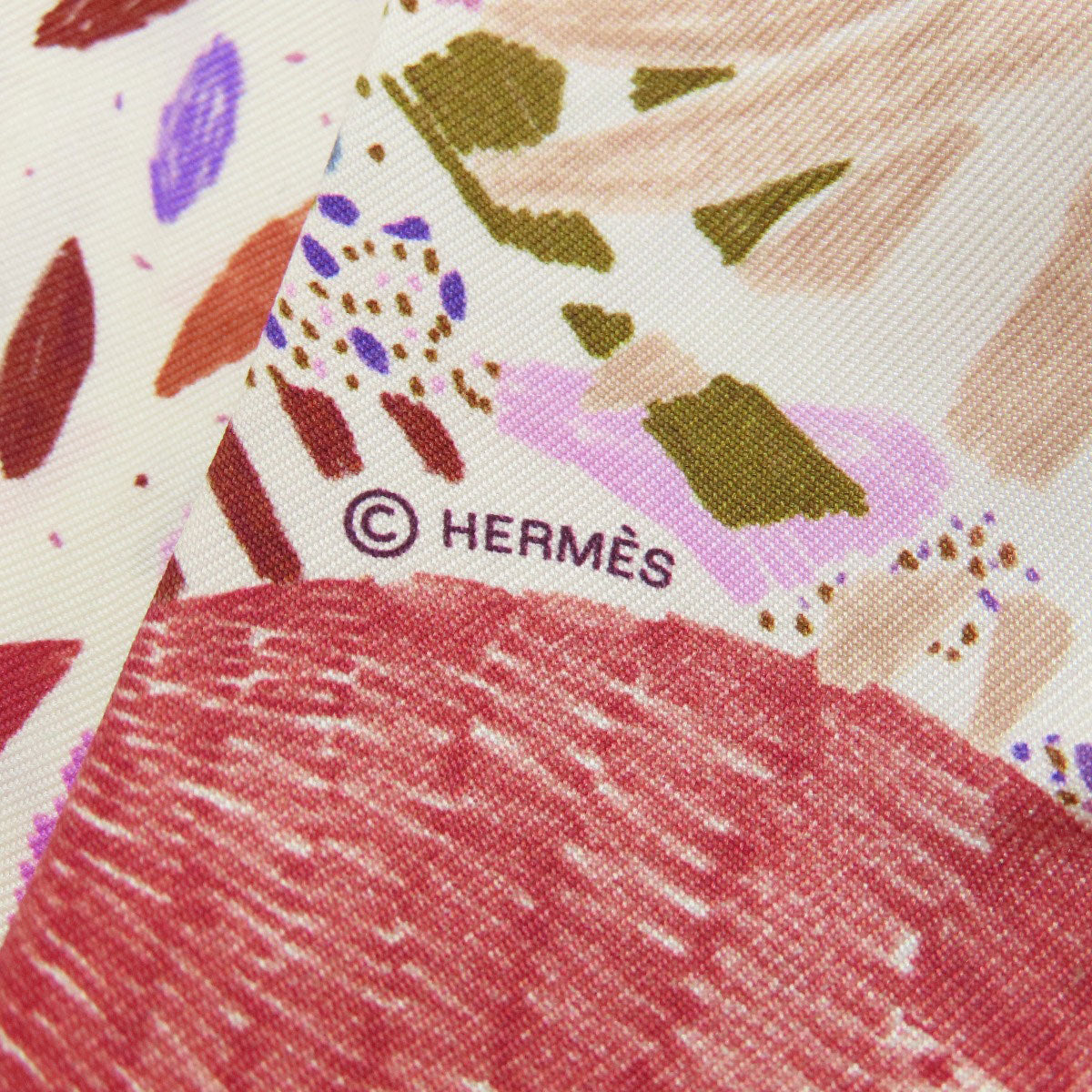 HERMES   Scarf Twilly Silk Ladies