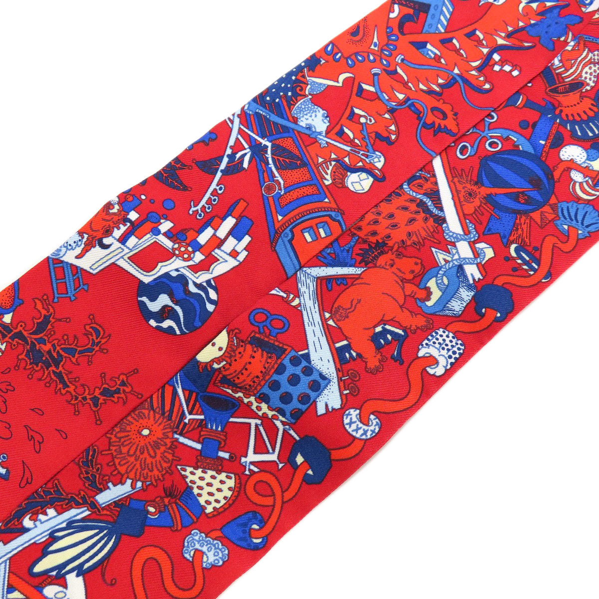 HERMES Twilly Scarf Silk Ladies [Used]