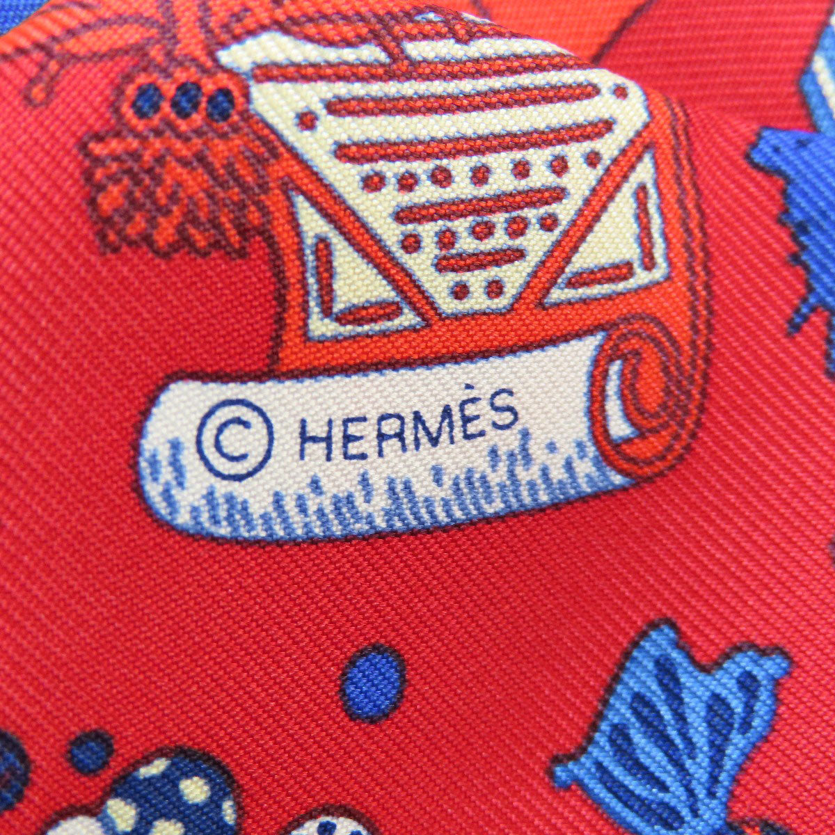 HERMES Twilly Scarf Silk Ladies [Used]