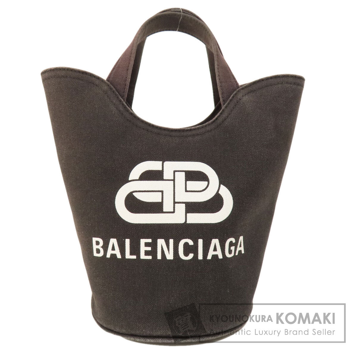 BALENCIAGA   Handbag logo basket Canvas Ladies