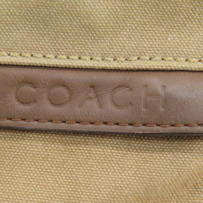 COACH  F70820 Shoulder Bag Logo embossing Canvas Leathermens