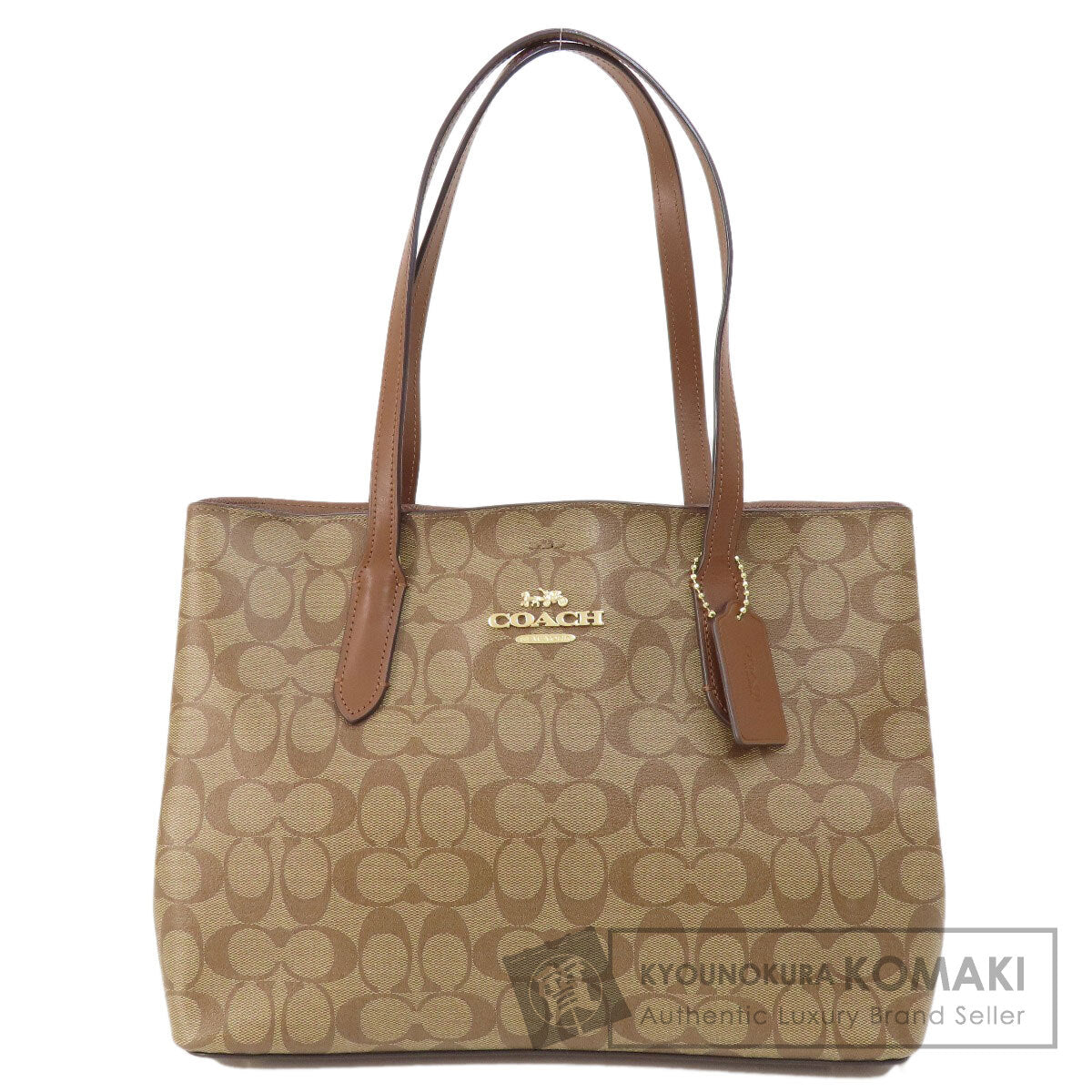 COACH  F48735 Tote Bag Logo signature PVC Ladies