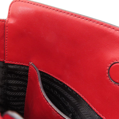 プラダ サフィアーノ 2WAY ハンドバッグ レザー レディース 【中古】【PRADA】