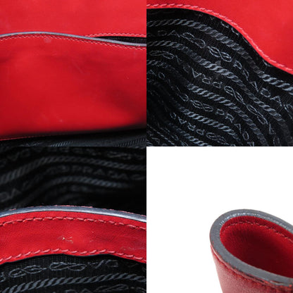 プラダ サフィアーノ 2WAY ハンドバッグ レザー レディース 【中古】【PRADA】