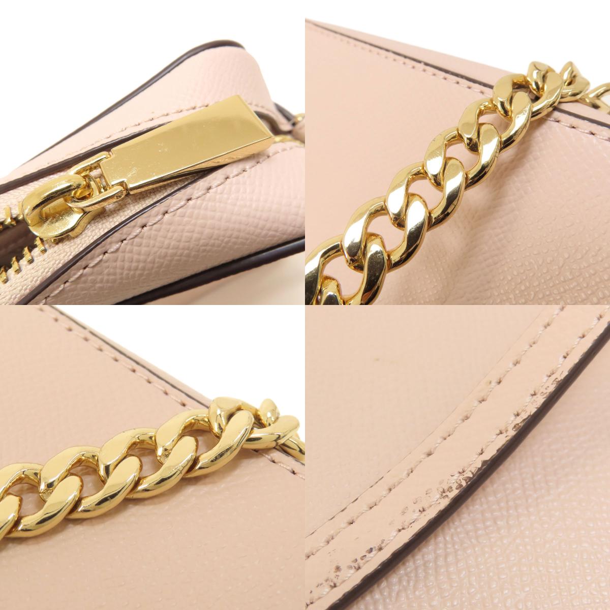 Michael Kors logo Shoulder Bag Leather Ladies [Used]