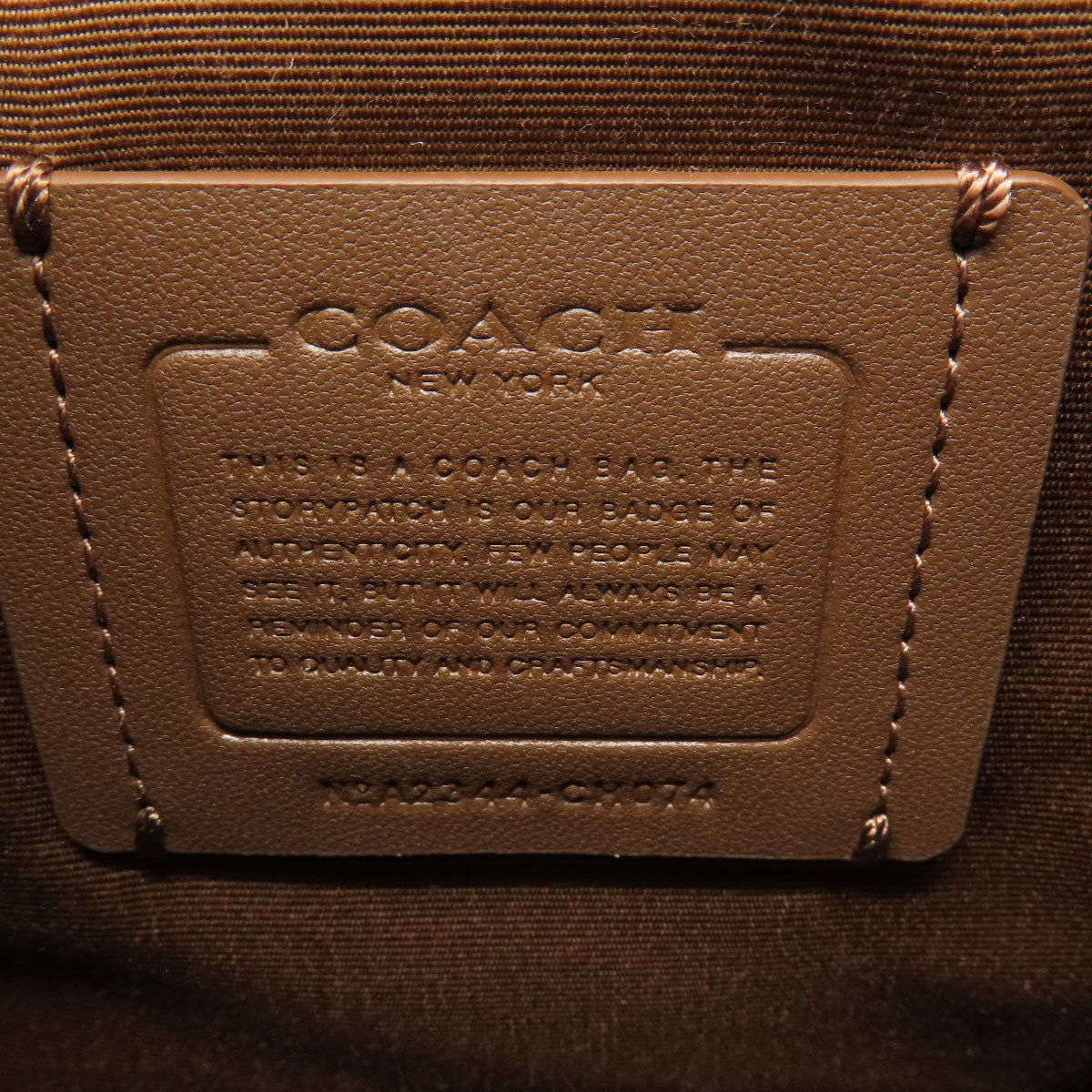 COACH  CH074 body bag Padson Small Canvas LeatherLadies