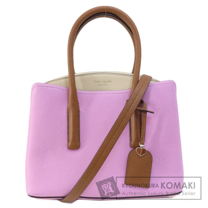 kate spade Logo 2WAY Handbag Leather Ladies [Used]