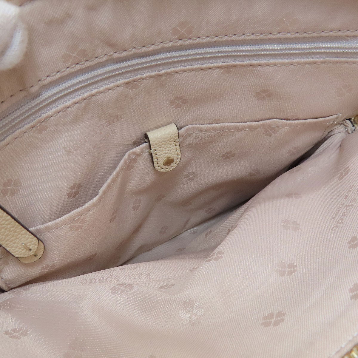 kate spade Logo 2WAY Handbag Leather Ladies [Used]