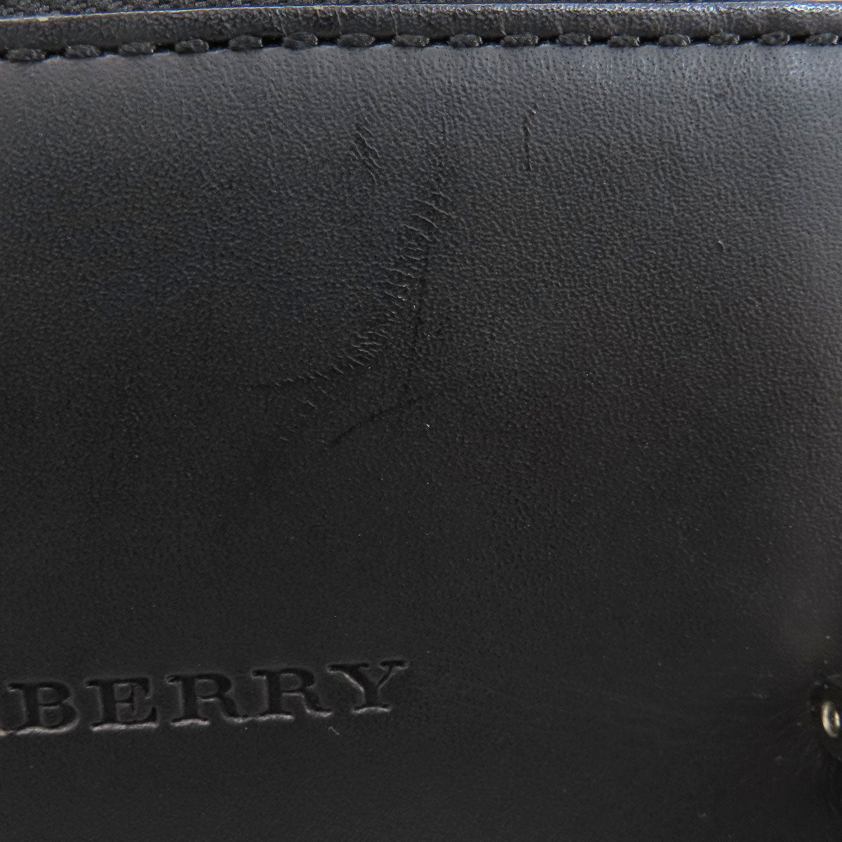 BURBERRY   Handbag logo Leather Ladies