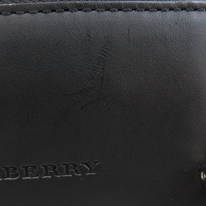 BURBERRY   Handbag logo Leather Ladies