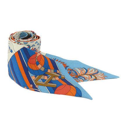 HERMES   Scarf Twilly Silk Ladies