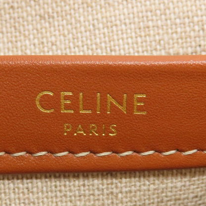 CELINE   Handbag Small Cabas Tice Canvas Ladies