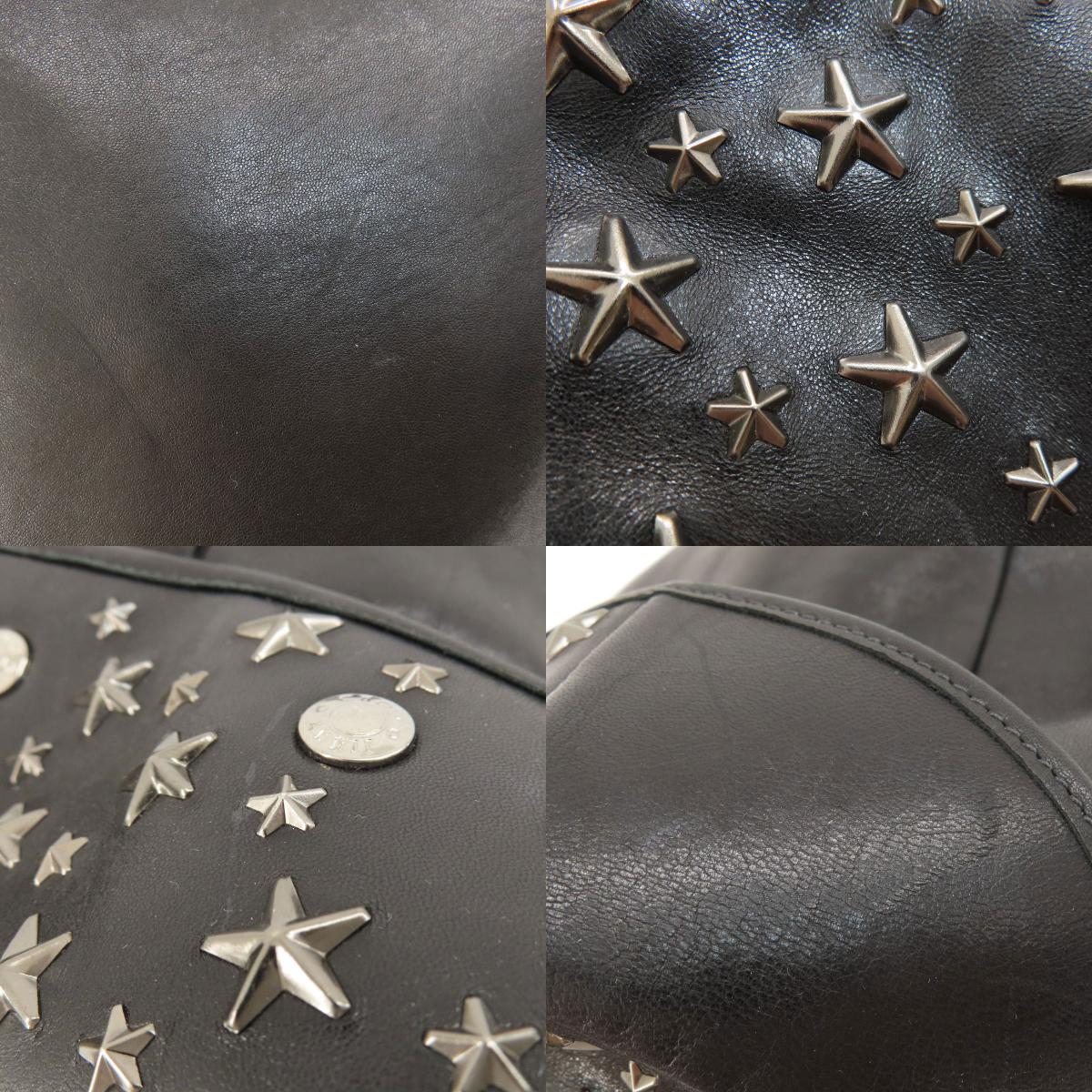 Jimmy Choo floyd star motif Backpack Â· Daypack Leather Ladies [Used]