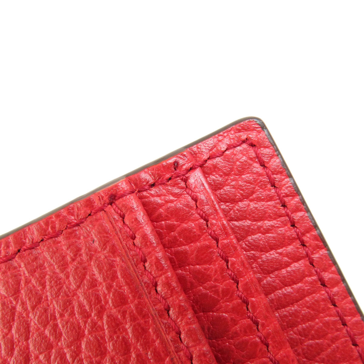 GUCCI 449405 Interlocking G outlet Bifold Wallet with Coin Pocket Leather Ladies [Used]