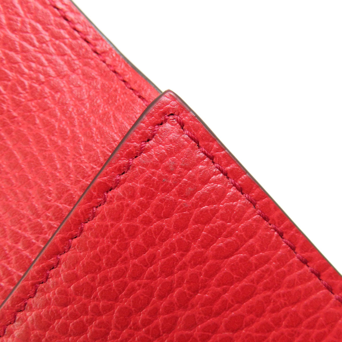 GUCCI 449405 Interlocking G outlet Bifold Wallet with Coin Pocket Leather Ladies [Used]