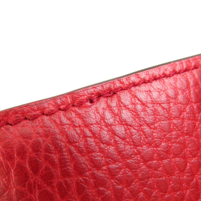 GUCCI 449405 Interlocking G outlet Bifold Wallet with Coin Pocket Leather Ladies [Used]