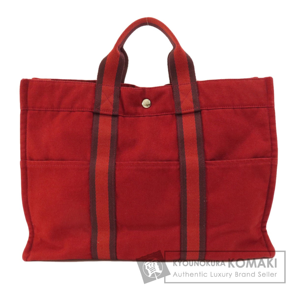 HERMES   Tote Bag Suckhool to MM Canvas Ladies