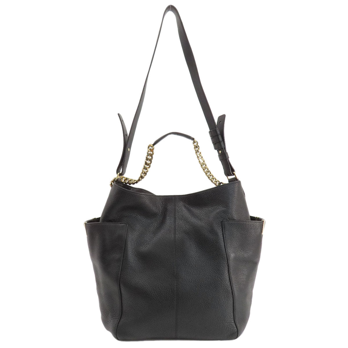 Jimmy Choo ChainShoulder Shoulder Bag Leather Ladies [Used]