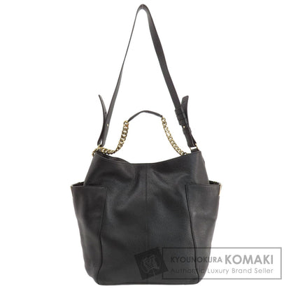 Jimmy Choo ChainShoulder Shoulder Bag Leather Ladies [Used]