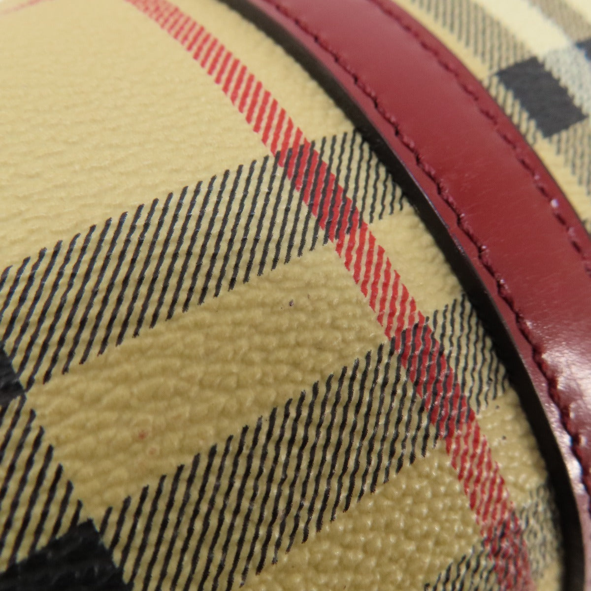 BURBERRY Nova Check Handbag PVC Ladies [Used]