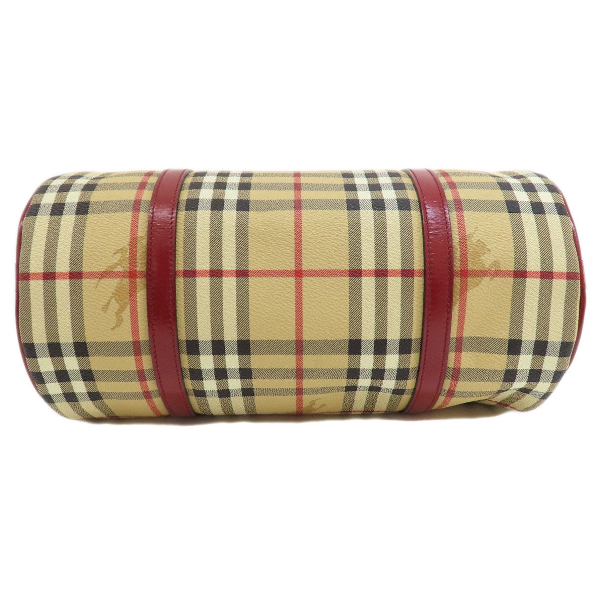 BURBERRY Nova Check Handbag PVC Ladies [Used]