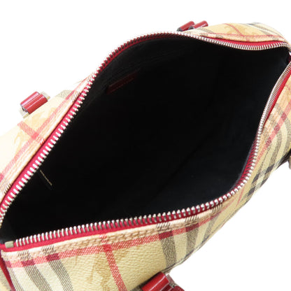 BURBERRY Nova Check Handbag PVC Ladies [Used]