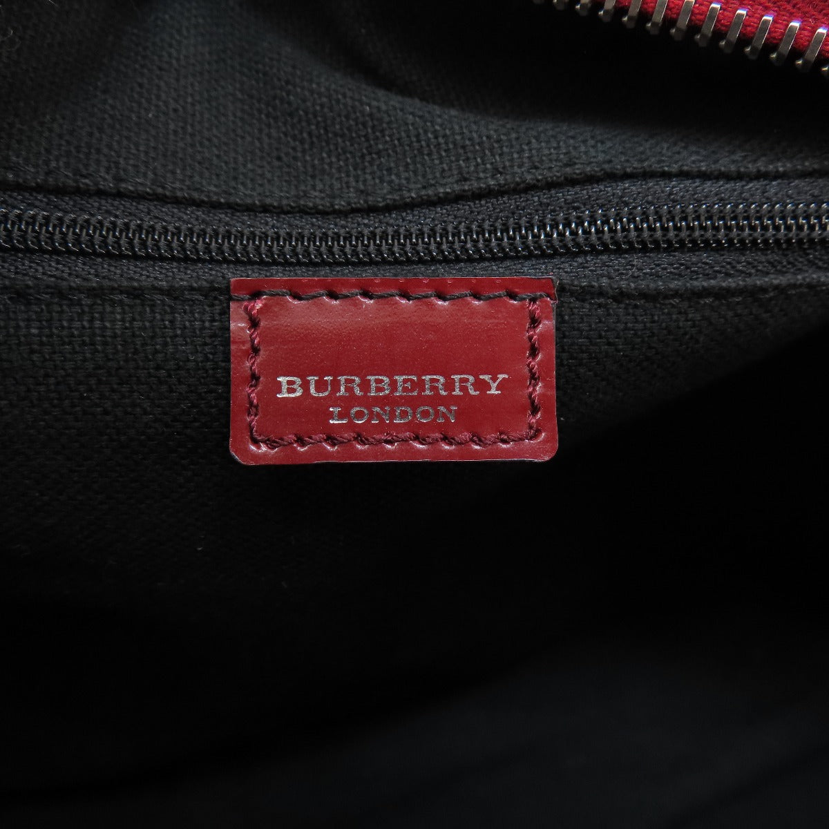 BURBERRY Nova Check Handbag PVC Ladies [Used]