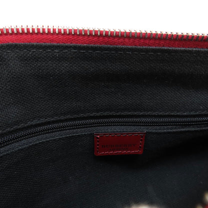 BURBERRY Nova Check Handbag PVC Ladies [Used]