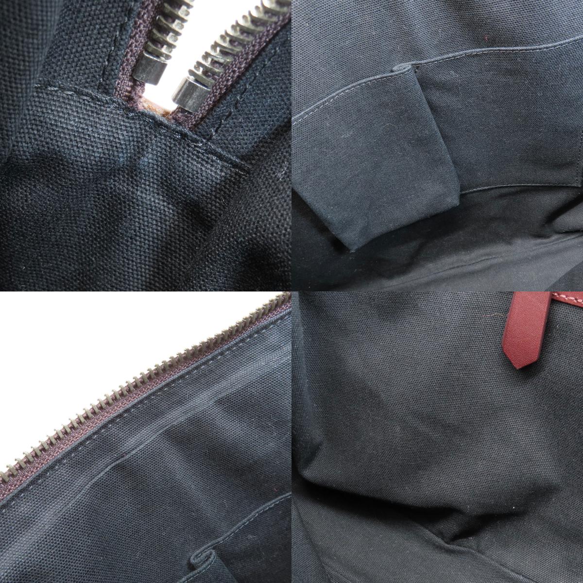 バーバリー チェック柄 2WAY ハンドバッグ PVC/レザー レディース 【中古】【BURBERRY】