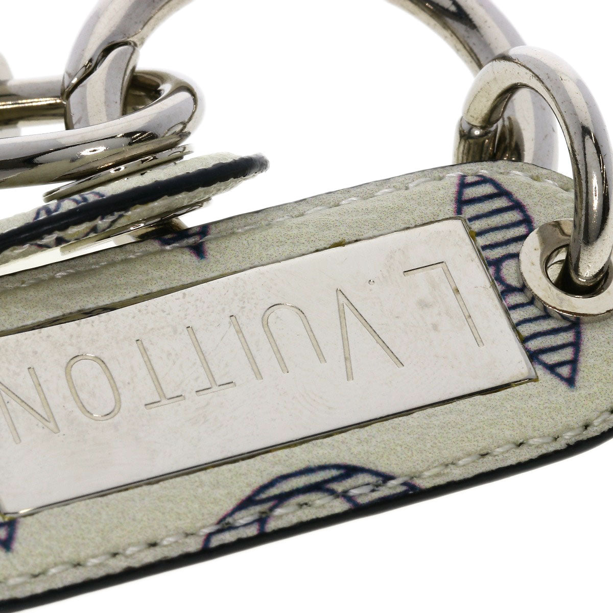 LOUIS VUITTON  MP2035 key ring Bag Charm Monogram Lock Metal Ladies