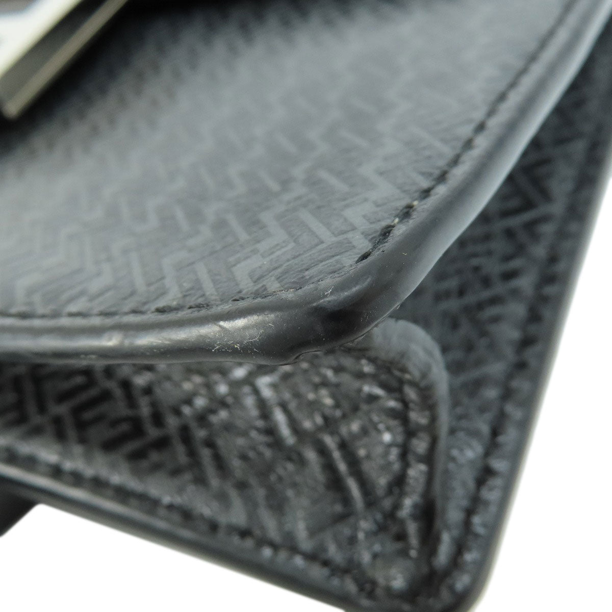 FENDI logo Shoulder Bag Leather Ladies [Used]