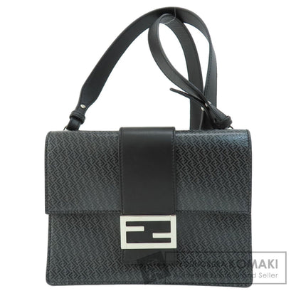 FENDI   Shoulder Bag logo Leather Ladies