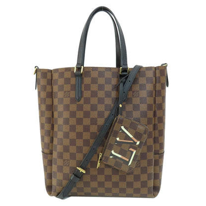 LOUIS VUITTON N60348 Belmont NB BB Damier Tote Bag Damier canvas Ladies [Used]