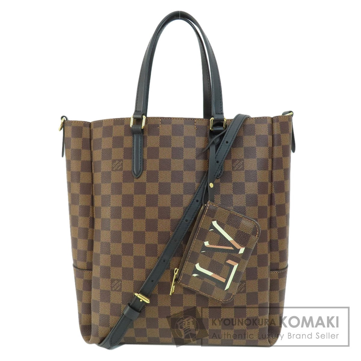 LOUIS VUITTON N60348 Belmont NB BB Damier Tote Bag Damier canvas Ladies [Used]
