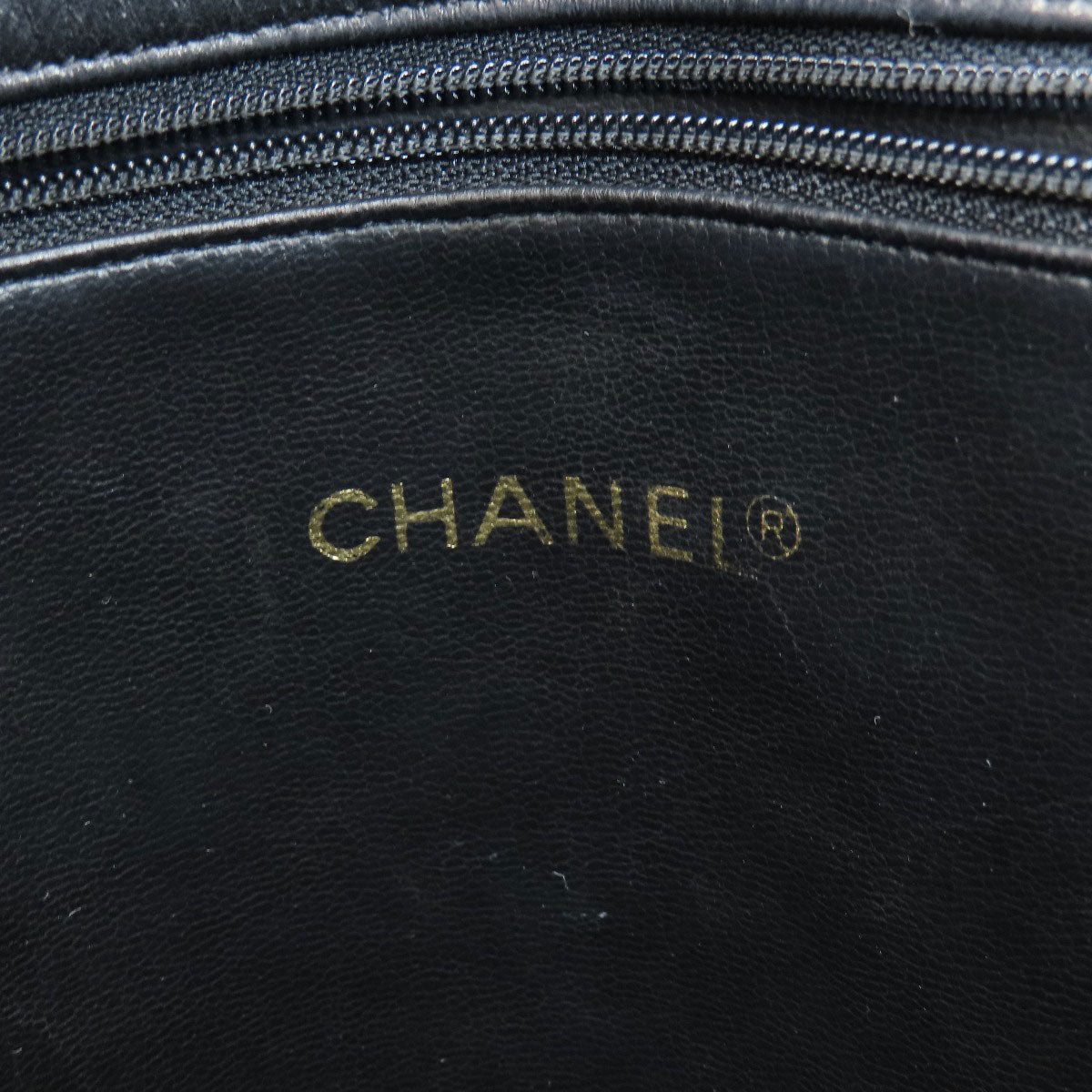 CHANEL   Tote Bag COCO Mark Studs GoldHardware Lambskin Ladies