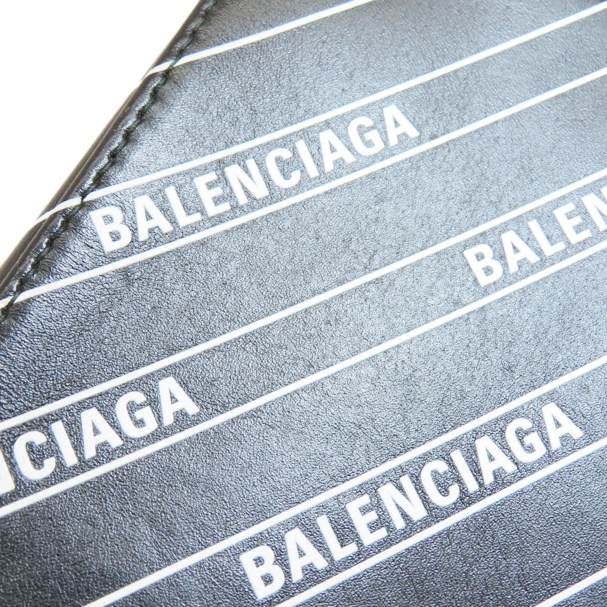 BALENCIAGA 552372 logo Shoulder Bag Calf Ladies [Used]