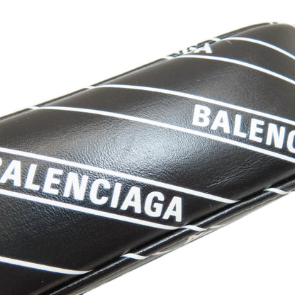 BALENCIAGA 552372 logo Shoulder Bag Calf Ladies [Used]
