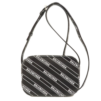 BALENCIAGA 552372 logo Shoulder Bag Calf Ladies [Used]