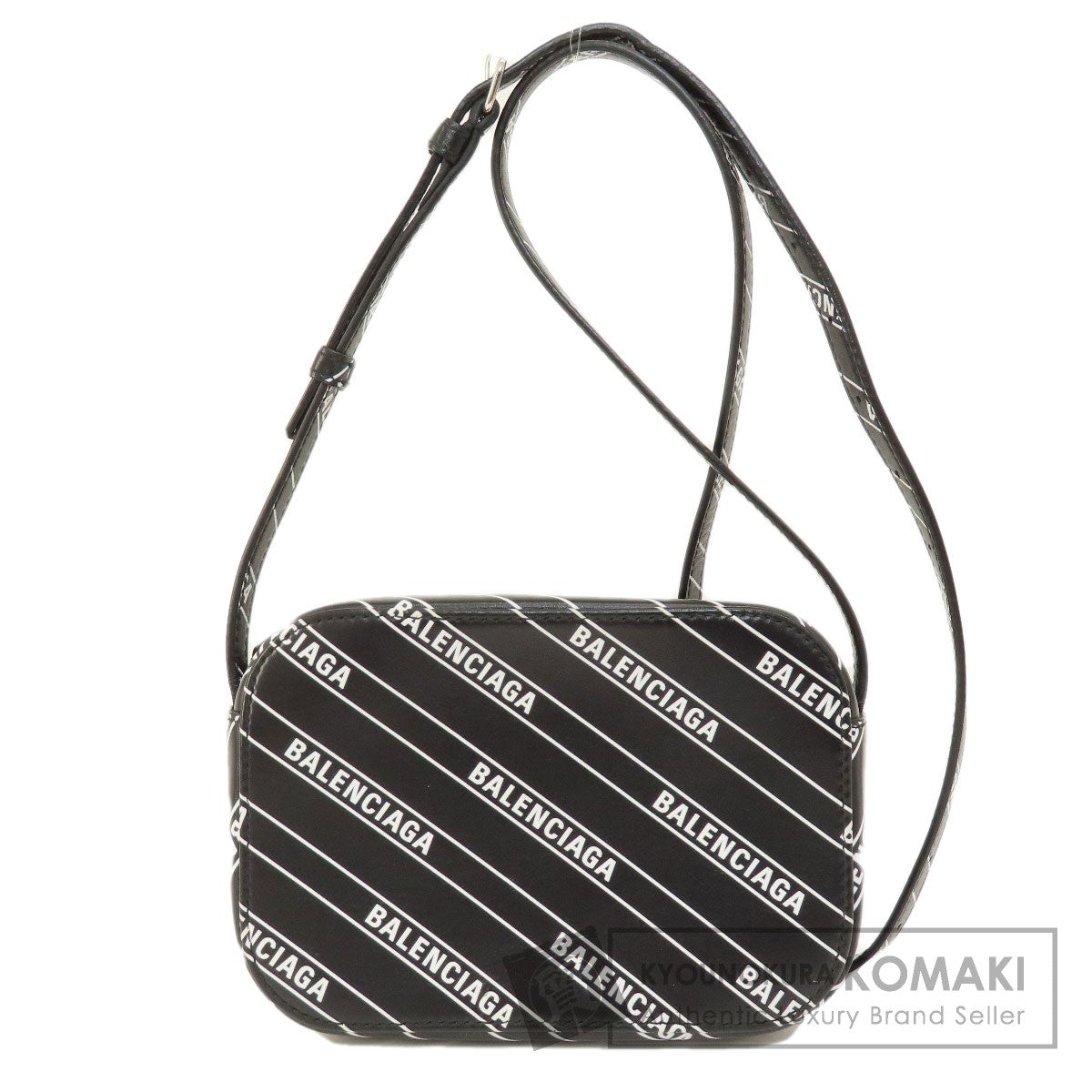 BALENCIAGA 552372 logo Shoulder Bag Calf Ladies [Used]