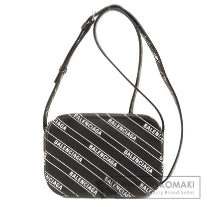 BALENCIAGA 552372 logo Shoulder Bag Calf Ladies [Used]